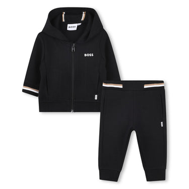 BOSS Set de pants para bebe azul negro